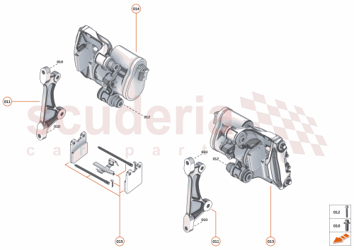 Part Diagram for McLaren 16CA050CP