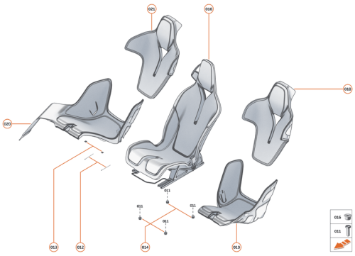 Part Diagram for McLaren 23NA122CP