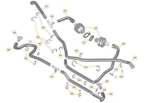 Part Diagram for McLaren 11F2646LP