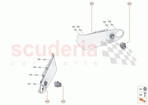 Part Diagram for McLaren 23MA501CP