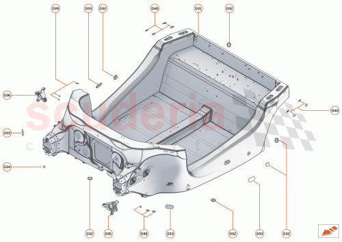 Part Diagram for McLaren 11A7573CP