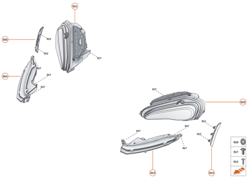 Part Diagram for McLaren 14AD249CP