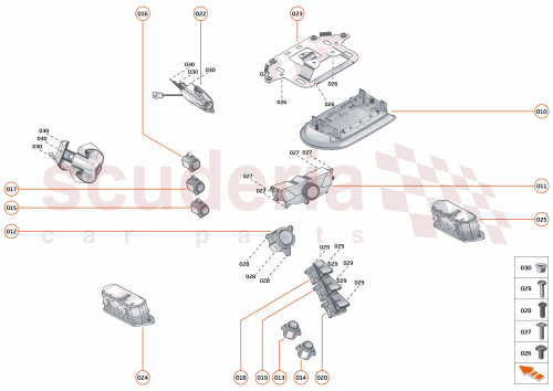 Part Diagram for McLaren 13MA178CP