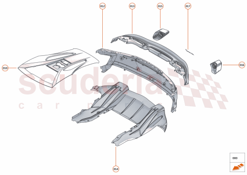Part Diagram for McLaren 13HA023CP