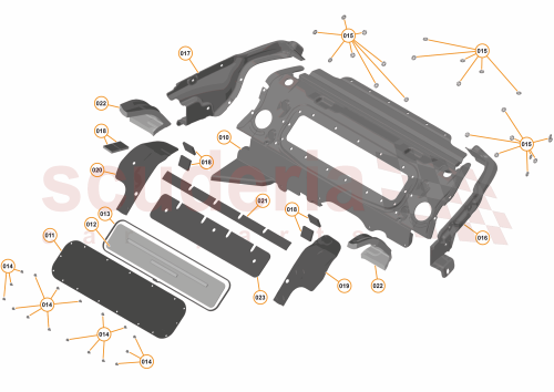 Part Diagram for McLaren 13A6902GP
