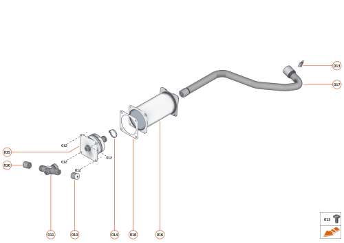 Part Diagram for McLaren 14FA132CP