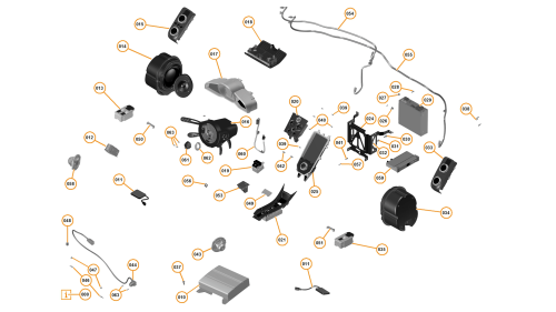 Part Diagram for McLaren 11MA010CP