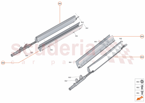 Part Diagram for McLaren 14MA131SP
