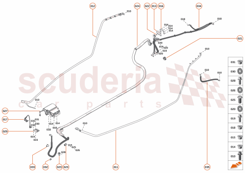 Part Diagram for McLaren 00RL008
