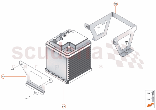 Part Diagram for McLaren 16MB215CP