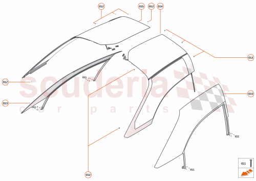 Part Diagram for McLaren 14AC826CP