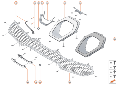 Part Diagram for McLaren 15AC561CP