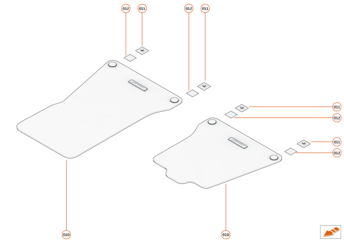 Part Diagram for McLaren 11N3637CP