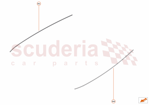 Part Diagram for McLaren 14BA179RP