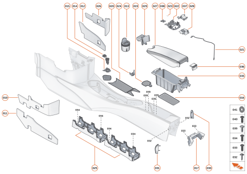 Part Diagram for McLaren 14NA316RP