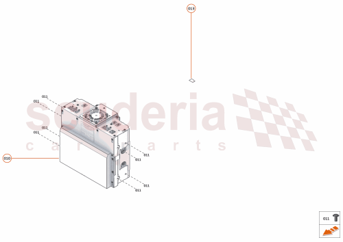 Part Diagram for McLaren 13P7331CP