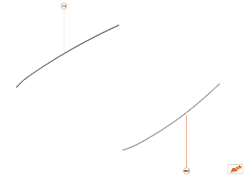 Part Diagram for McLaren 23AA685CP