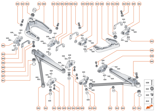 Part Diagram for McLaren 15BA109RP