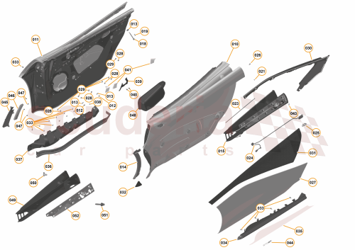 Part Diagram for McLaren 13A6743CP