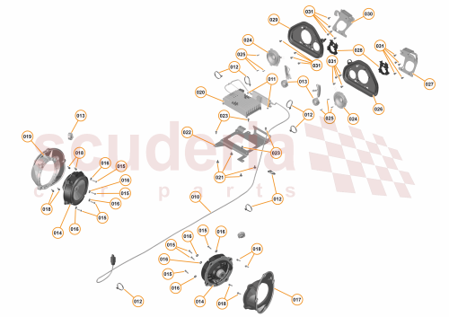 Part Diagram for McLaren 13M1624SP