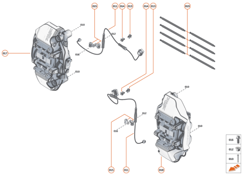 Part Diagram for McLaren 23CA264CP