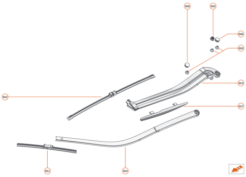 Part Diagram for McLaren 13A4042CP