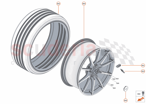 Part Diagram for McLaren 14CA162CP