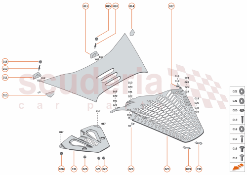Part Diagram for McLaren 14AB763RP