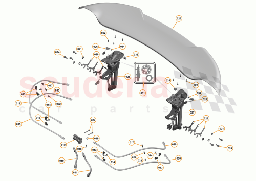 Part Diagram for McLaren 11A4680CP