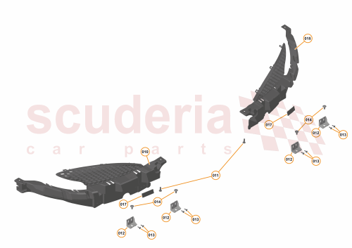 Part Diagram for McLaren 13A6647CP
