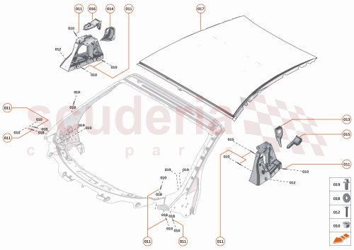 Part Diagram for McLaren 13A3154CP