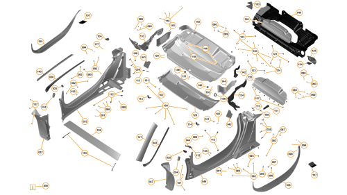Part Diagram for McLaren 11A7550SP