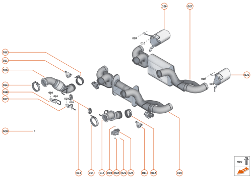 Part Diagram for McLaren 22HA026GP