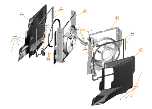 Part Diagram for McLaren 12A1305CP