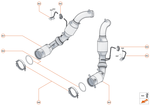 Part Diagram for McLaren 11H0439CP