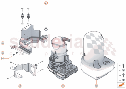 Part Diagram for McLaren 14D0096CP