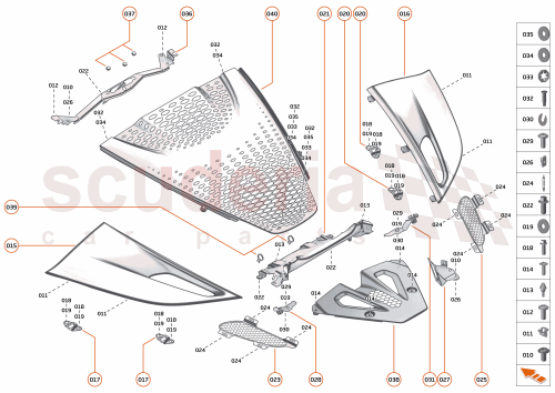 Part Diagram for McLaren 11N2999CP