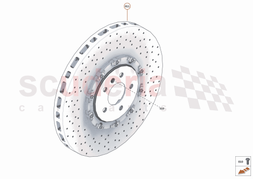 Part Diagram for McLaren 31CA001CP
