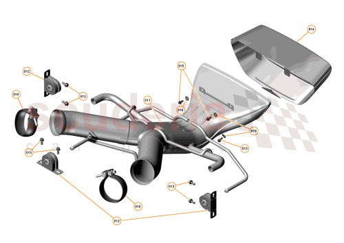 Part Diagram for McLaren 11F0977CP