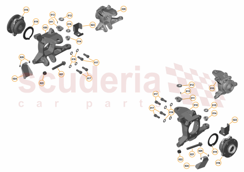 Part Diagram for McLaren 14A4460CP