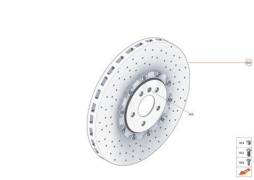 Part Diagram for McLaren 14CA162CP
