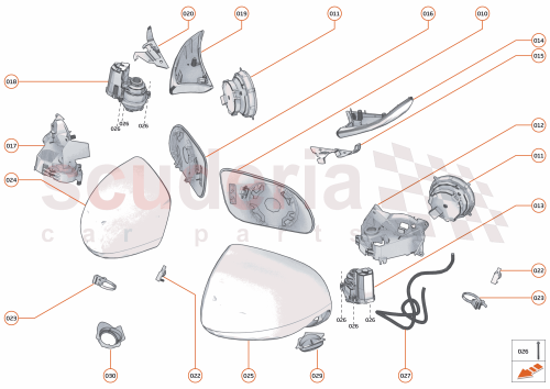 Part Diagram for McLaren 00RG045