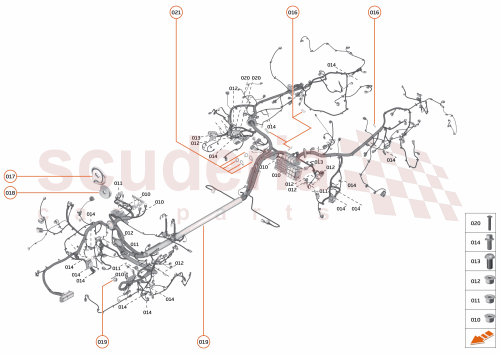 Part Diagram for McLaren 00RL009