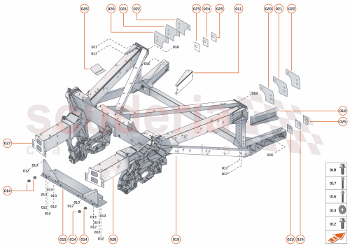 Part Diagram for McLaren 11N2396CP