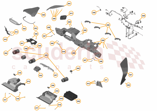 Part Diagram for McLaren 11N1083CP