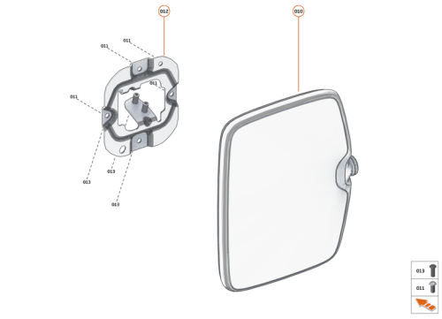 Part Diagram for McLaren 16MA508CP