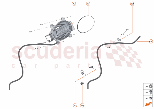 Part Diagram for McLaren 13A2531CP