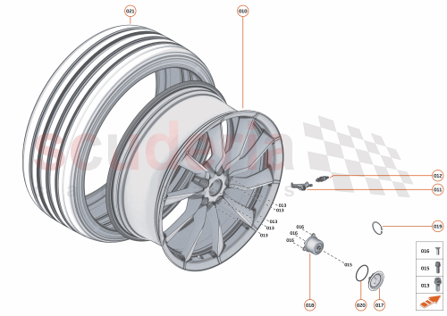Part Diagram for McLaren 11F1776CP