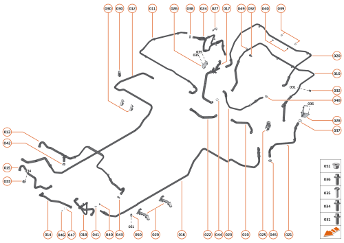 Part Diagram for McLaren 00RB232