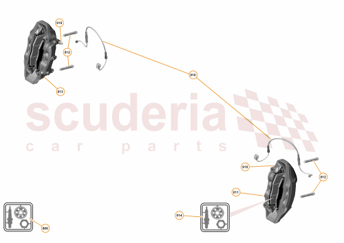 Part Diagram for McLaren 14A4276CP